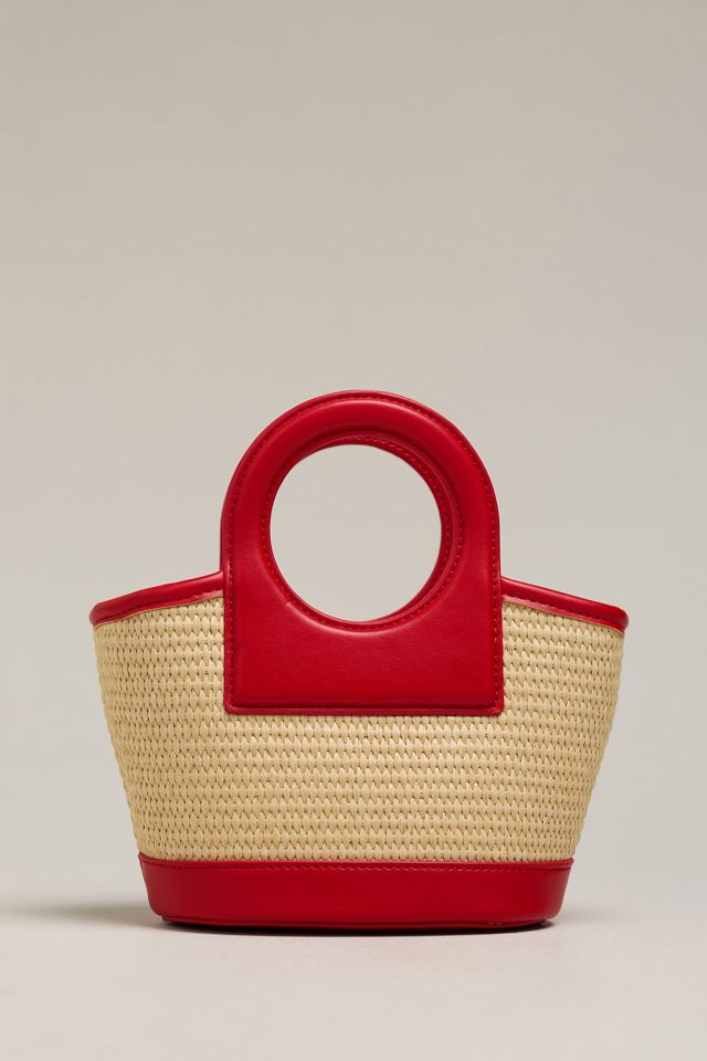 Melie Bianco Carson Raffia Handbag #2