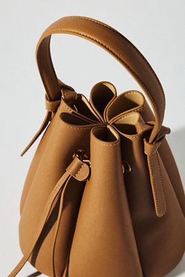 Melie Bianco Laguna Faux Leather Bucket Bag