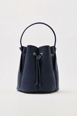 Melie Bianco Laguna Faux Leather Bucket Bag