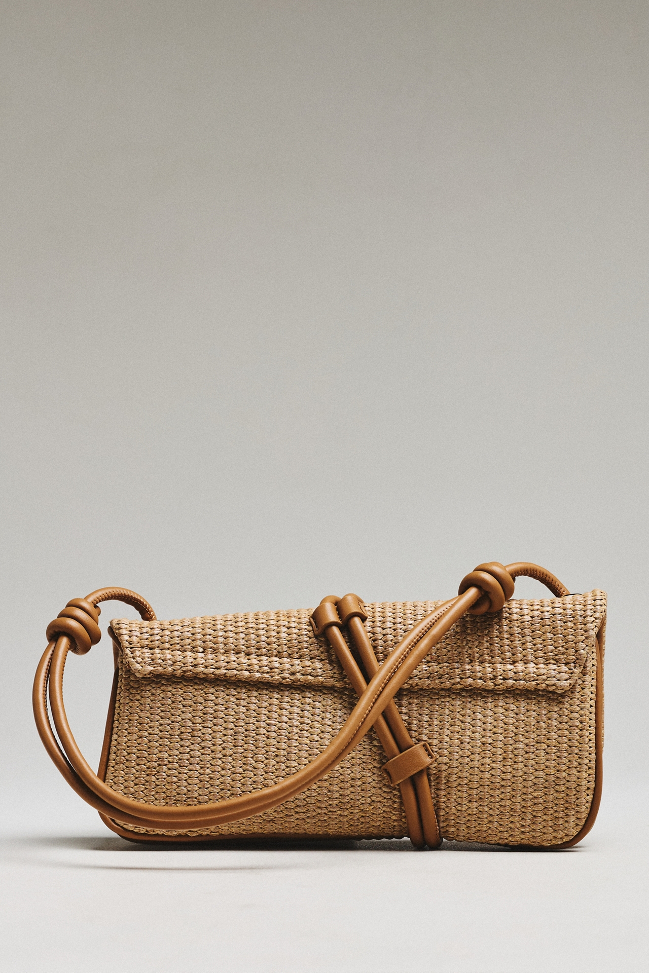 Dolce Vita Alice Raffia Shoulder Bag