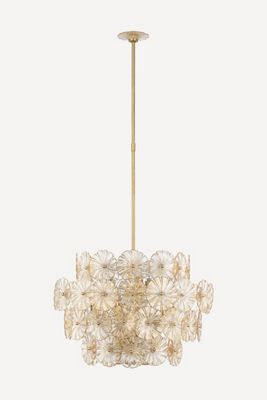 Visual Comfort & Co. Gianna Crystal Disc Chandelier