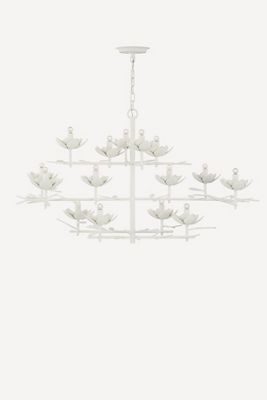 Visual Comfort & Co. Clementine Petal Tiered Chandelier