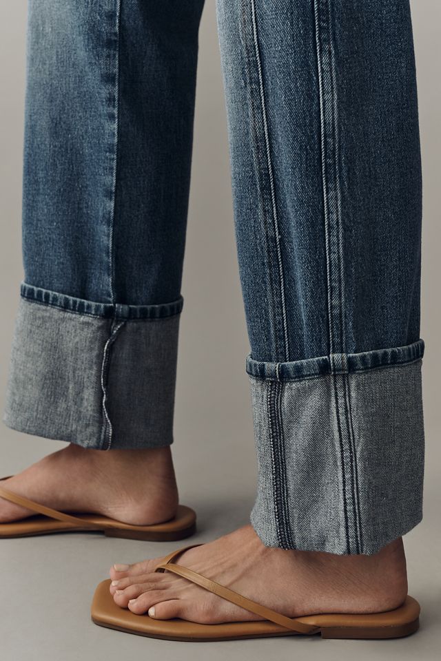 By Anthropologie Square-Toe Flip-Flops #4