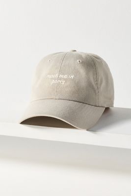 By Anthropologie Paris Baseball Cap