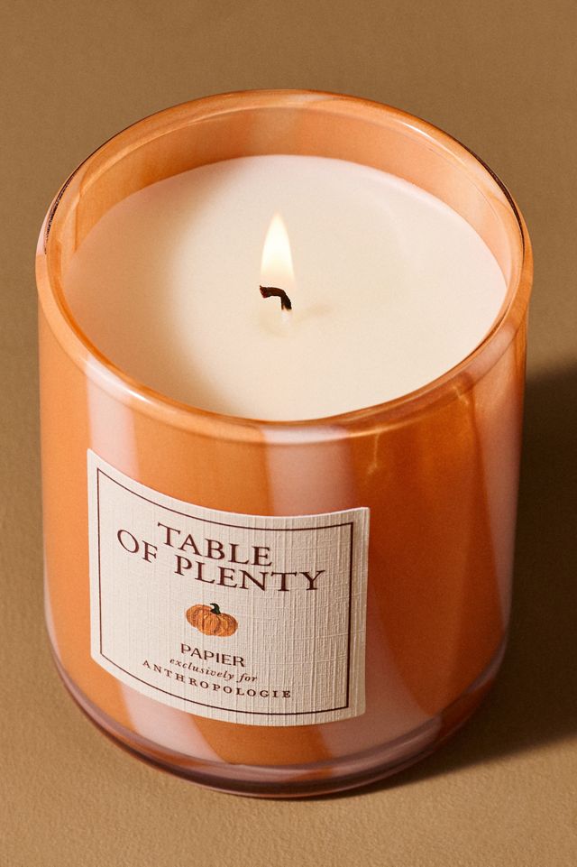 Papier x Anthropologie Gourmand Table of Plenty Boxed Glass Candle #1