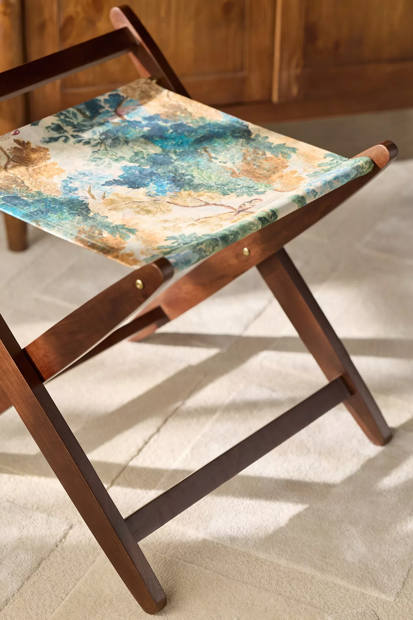 Printed Sling Fabric Luggage Rack - thumbnail 5