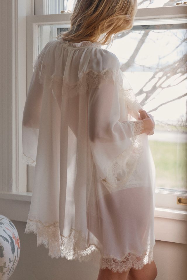 For Love & Lemons Chante Sheer Robe #2