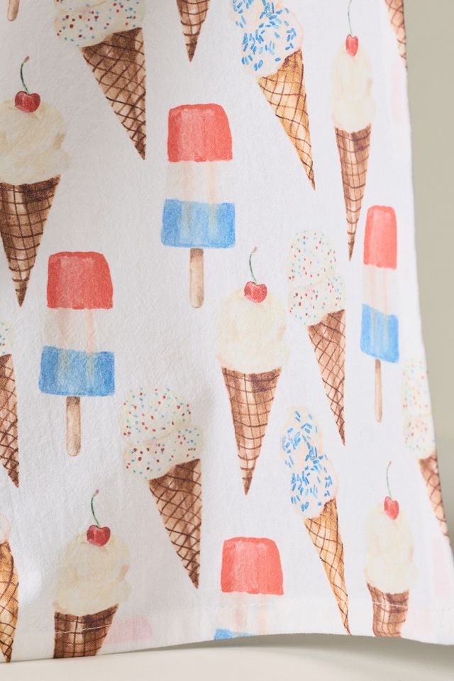 Lana's Shop Ice Cream Dish Towel  #1