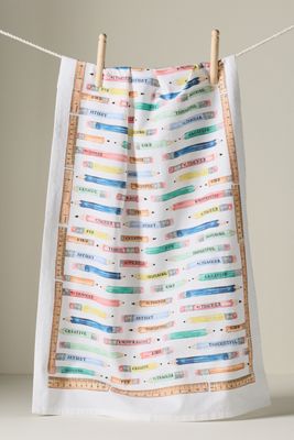 Lana's Shop Teacher Dish Towel 