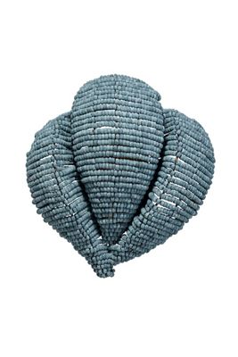 Anguilla Wood Beaded Wall Sconce