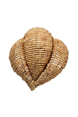 Anguilla Wood Beaded Wall Sconce