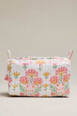SZ Blockprints Makeup Bag