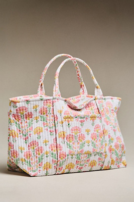 SZ Blockprints Weekend Duffle Bag | Anthropologie