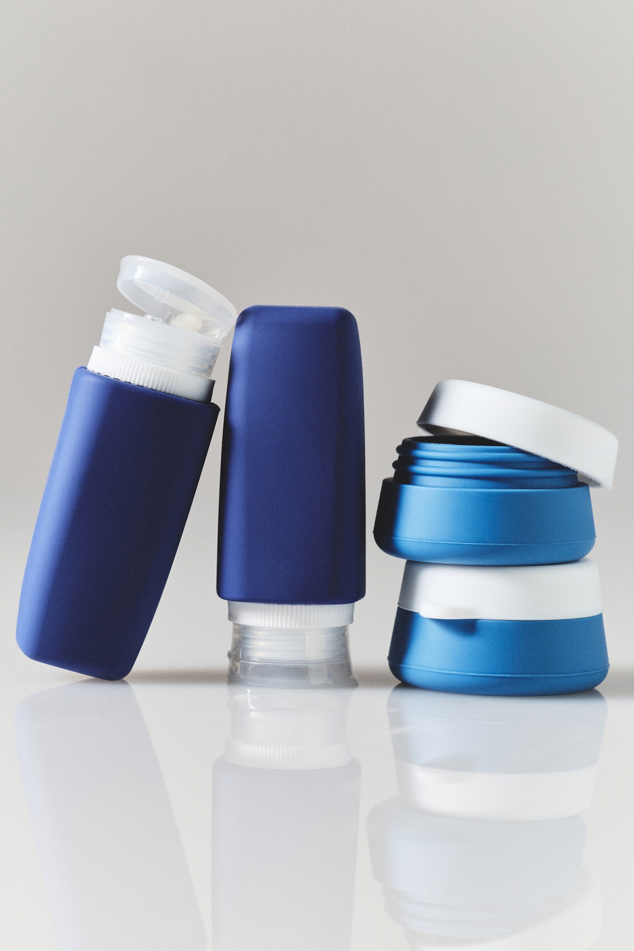 Miamica Silicone Travel Bottles Set