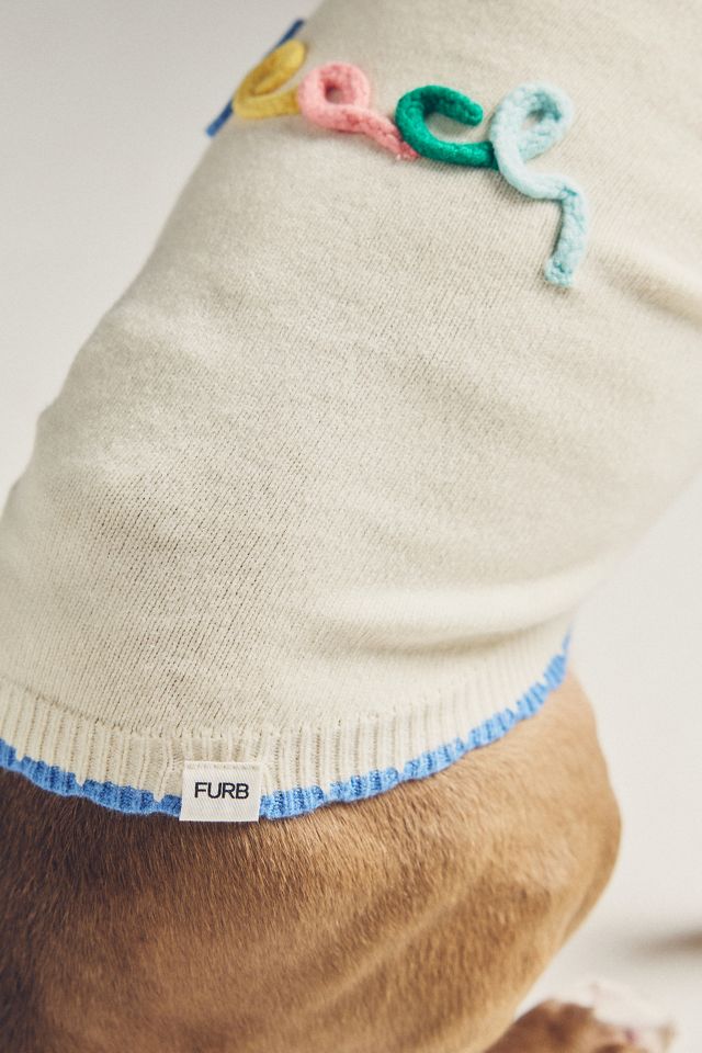 FURB Beach Bum Embroidered Dog Sweater #4