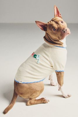 FURB Beach Bum Embroidered Dog Sweater