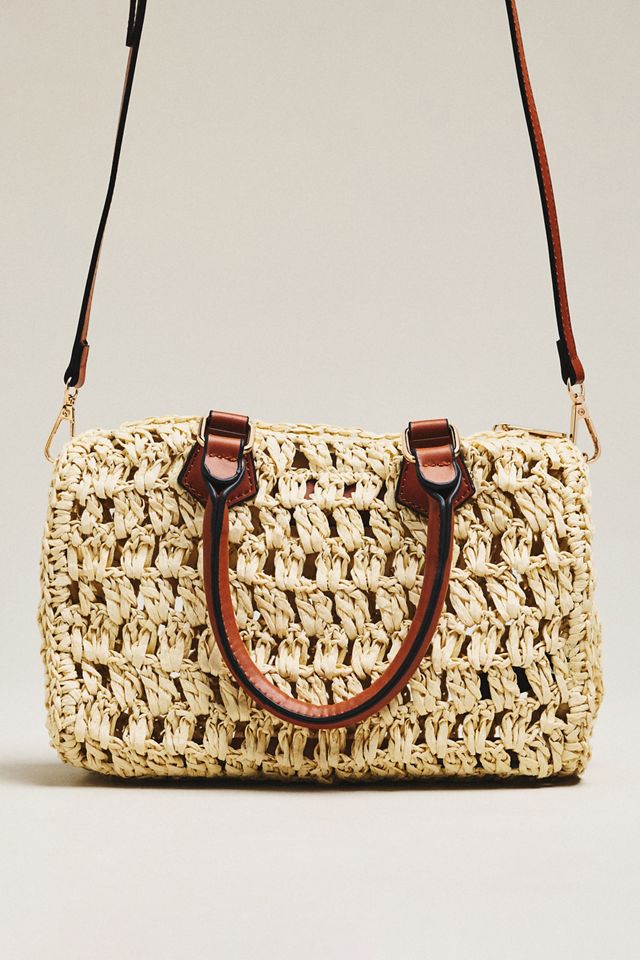 Berrie Mini Raffia Hand Bag #3