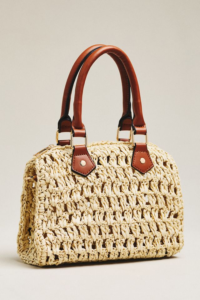 Berrie Mini Raffia Hand Bag #2