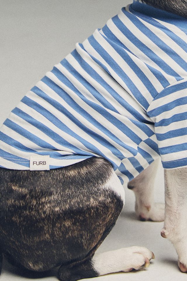 FURB Striped Pet T-Shirt #1