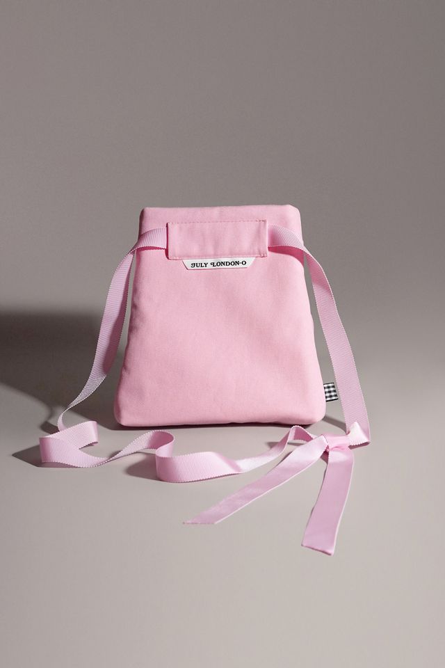 JULY LONDON-O Organic Cotton A-Pocket Ribbon Bag #1