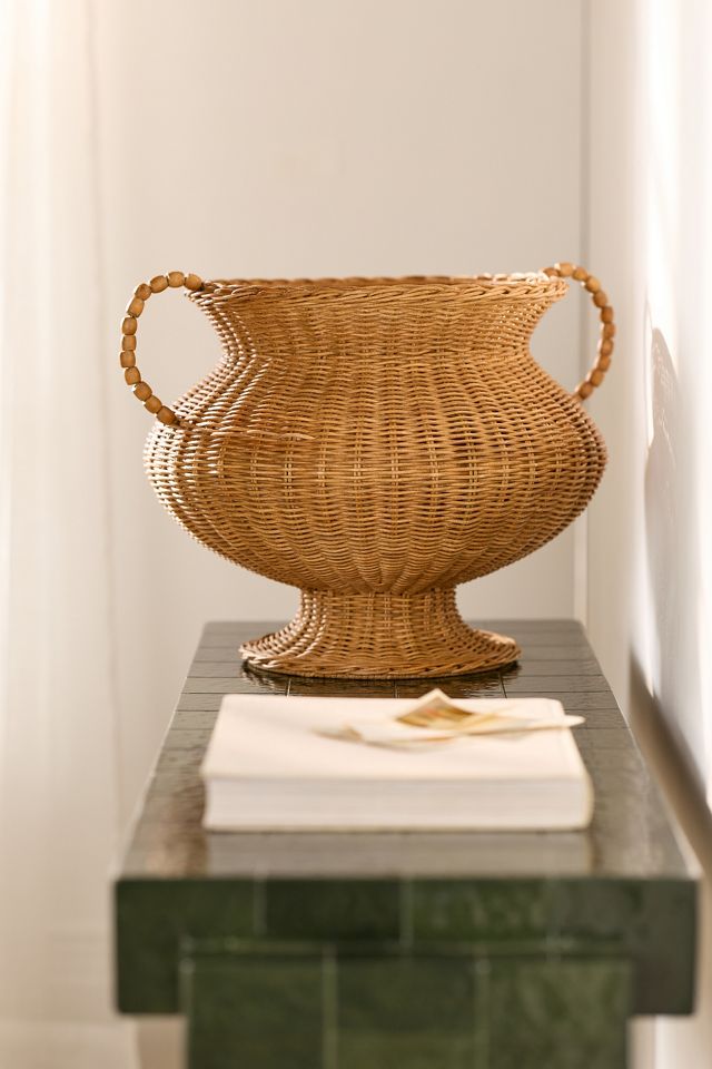 Oriana Urn Wicker Basket #2