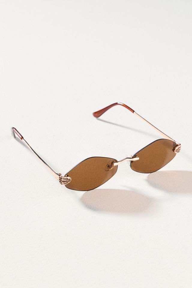 I-SEA Slim Frameless Sunglasses #1