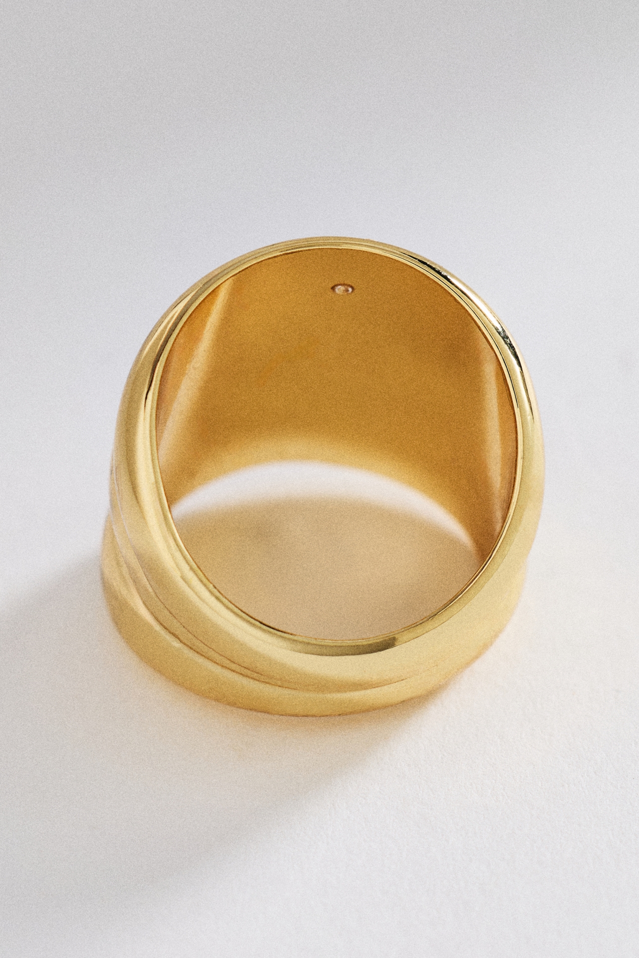 Ribbed & Stacked Motif Ring