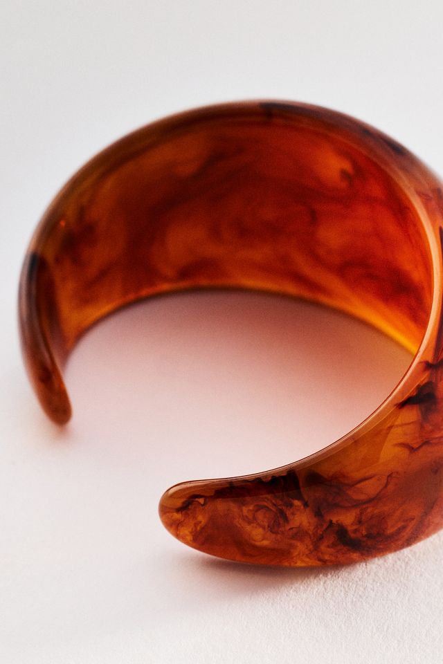 Chunky Resin Cuff Bracelet #1