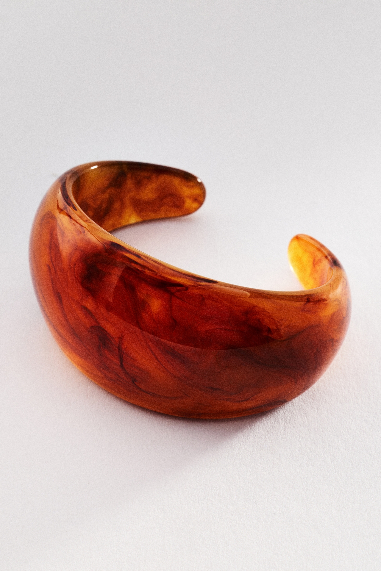 Chunky Resin Cuff Bracelet