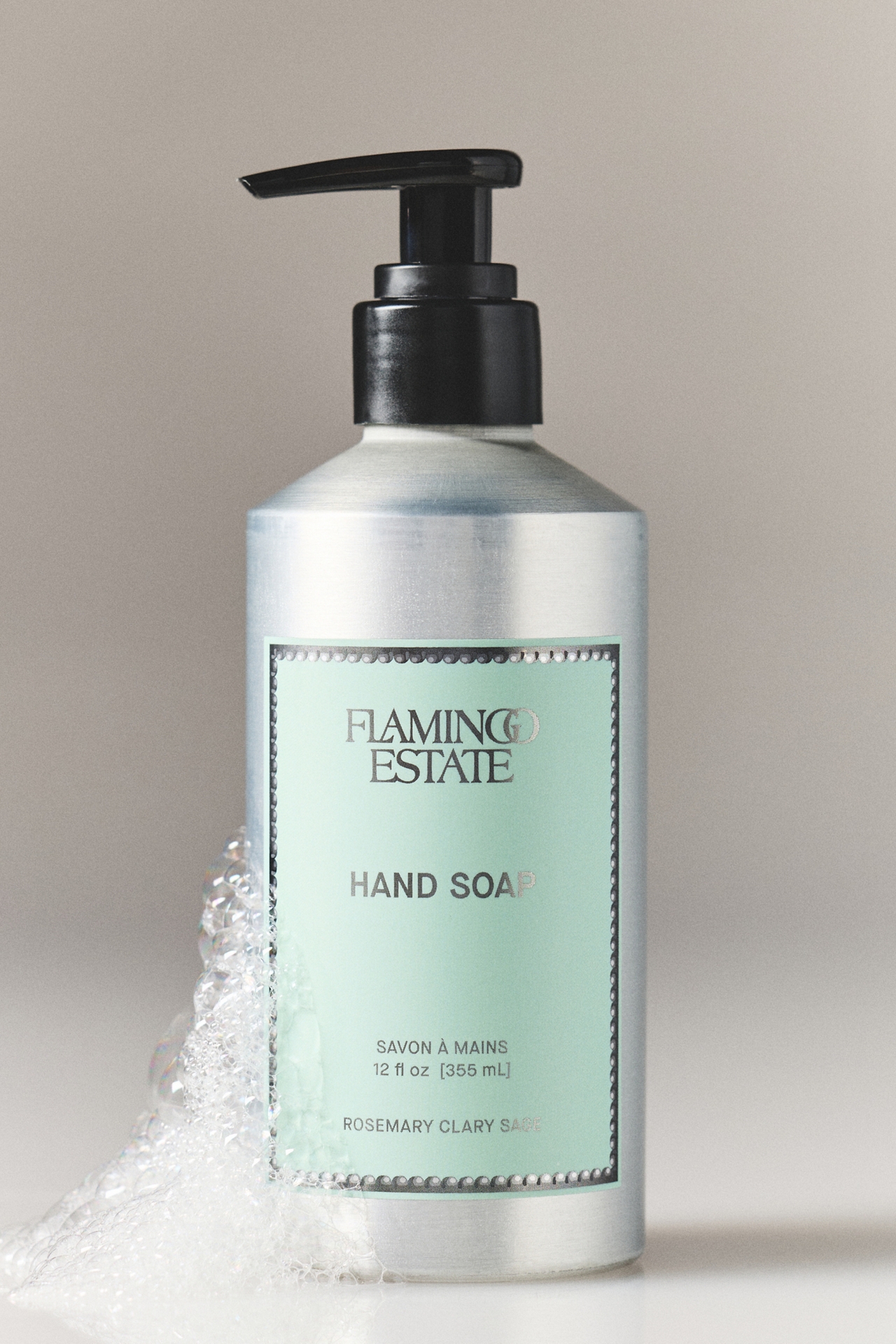 Flamingo Estate Rosemary Clary Sage Hand Soap With Pump