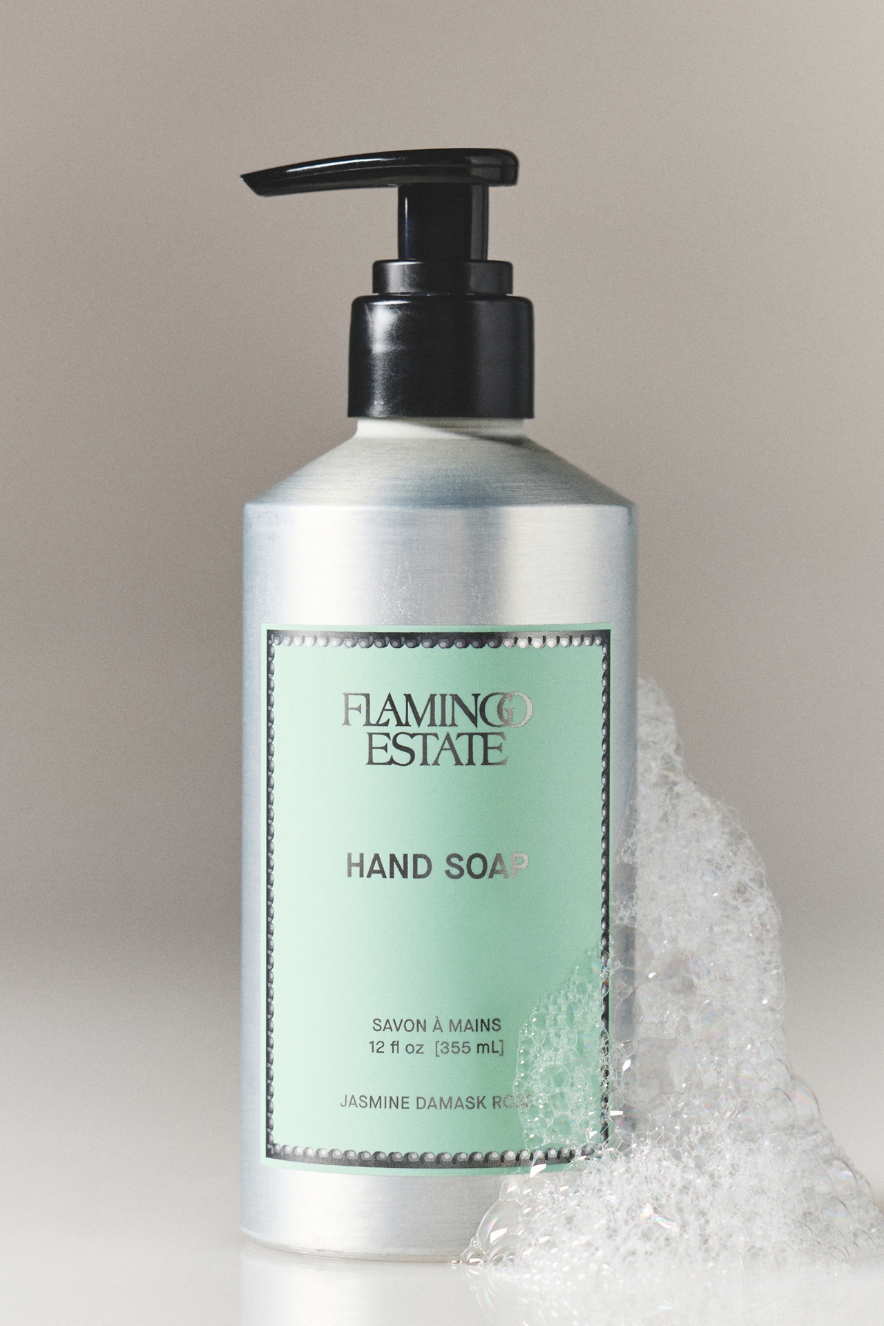 Flamingo Estate Jasmine Damask Rose Hand Soap With Pump