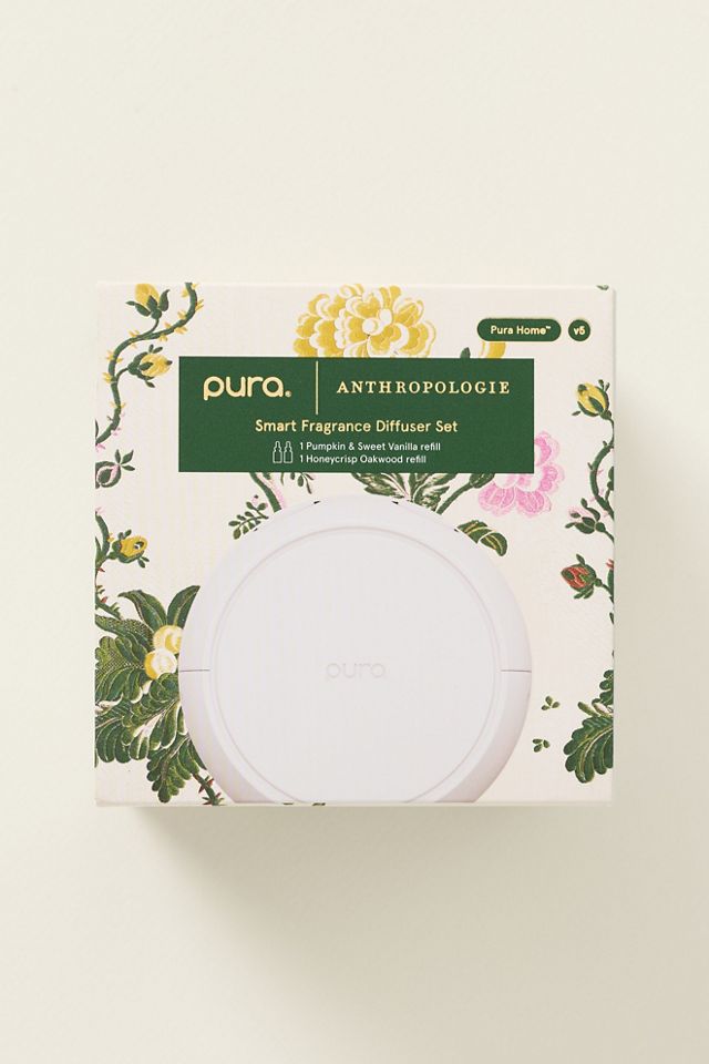 Pura x Anthropologie Pumpkin & Sweet Vanilla/Honeycrisp Oakwood Home Fragrance Kit #2