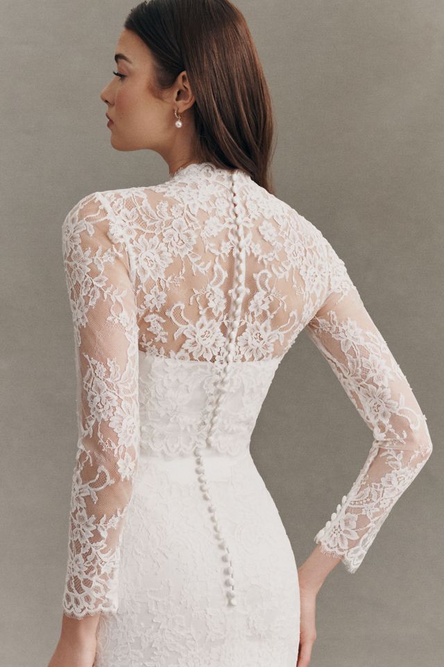 Pronovias Sandey Lace Wrap #1