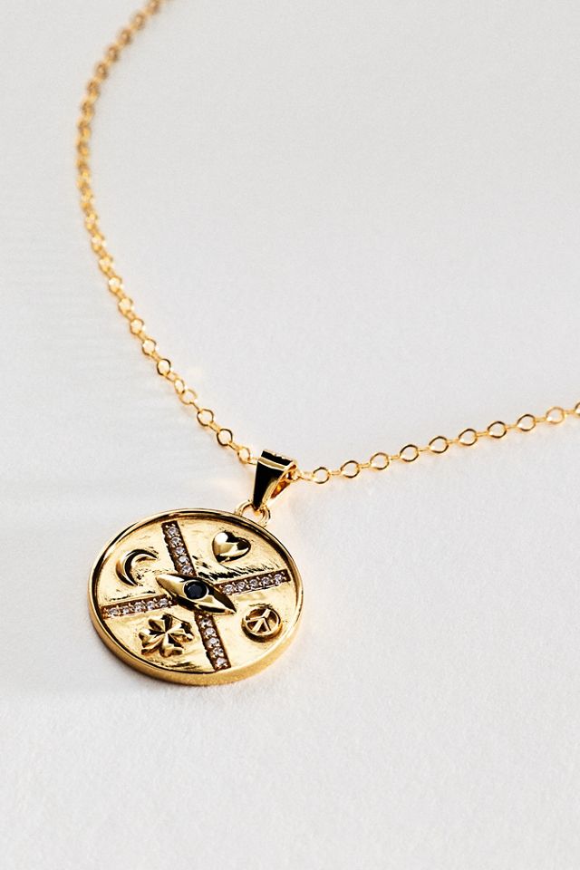 Zepplin the Label Protection Pendant Necklace | Anthropologie