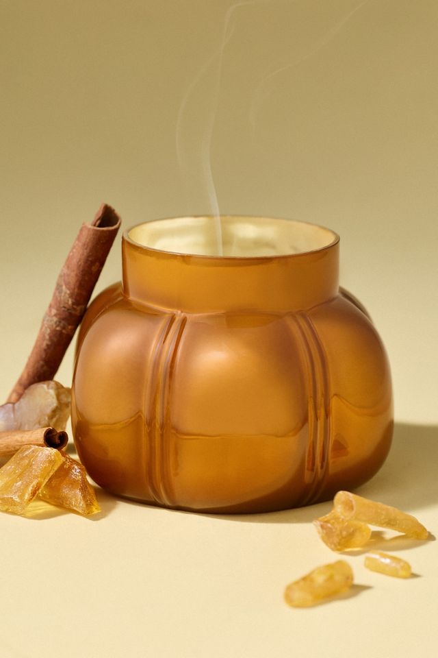 Capri Blue Spiced Amber Glass Jar Candle | AnthroHome