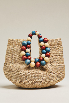 Aranaz Cueba Bead Satchel | Anthropologie