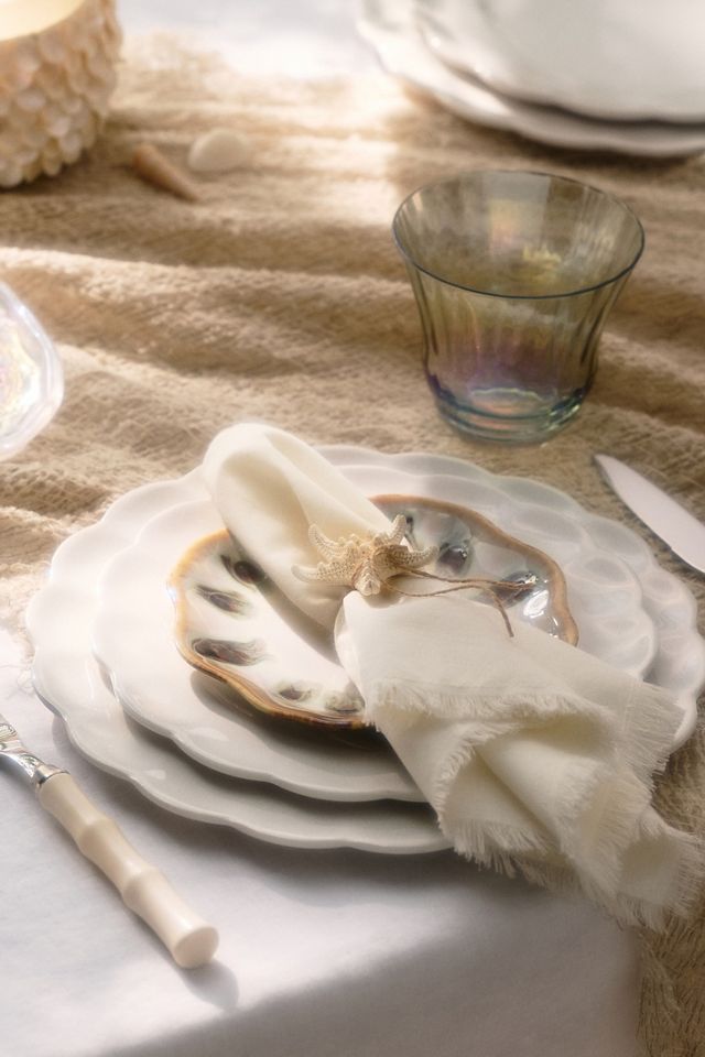 Blue Pheasant Amoria Stoneware Bread Plates, Set of 4 #3