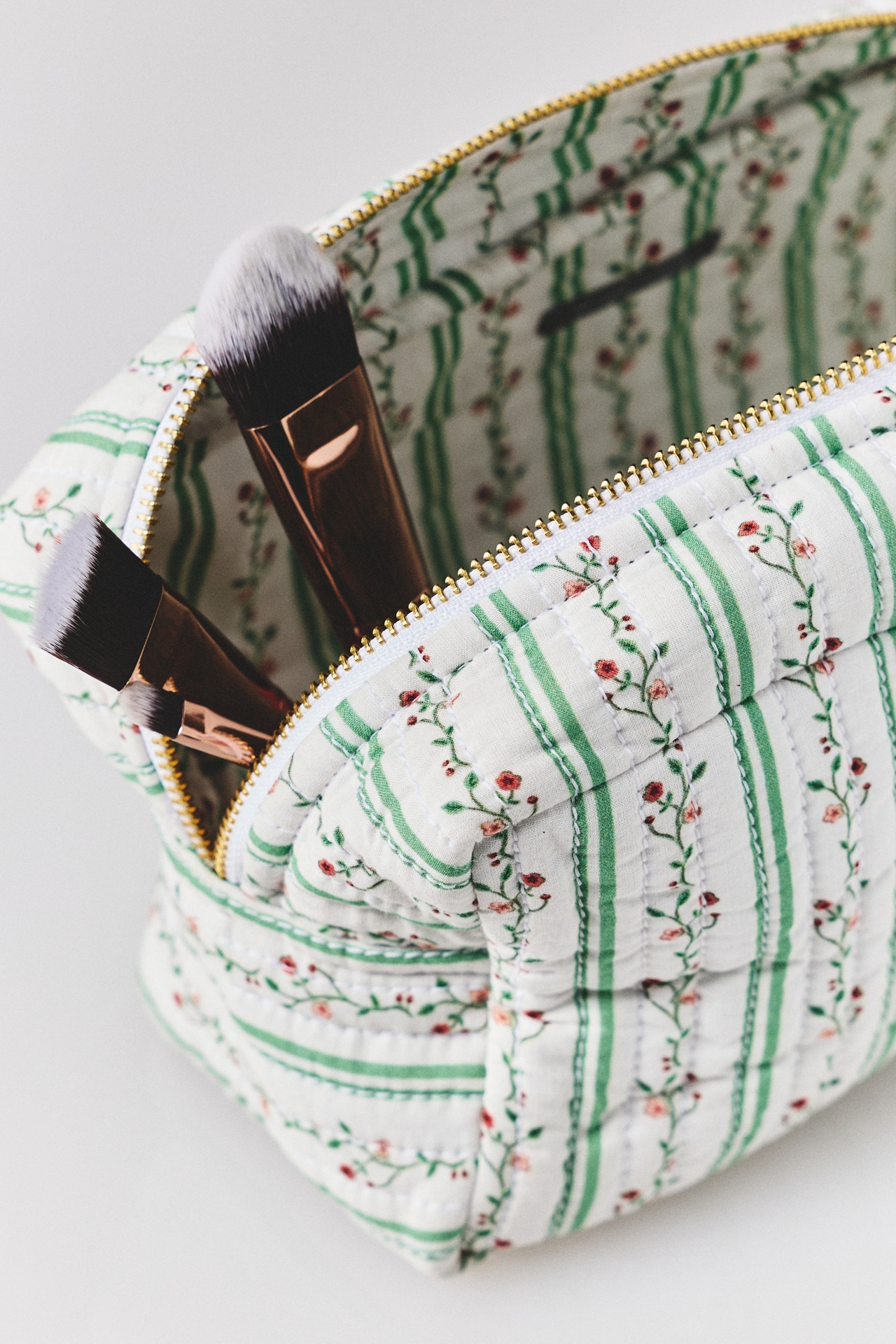 By Anthropologie Large Printed Cosmetic Bag