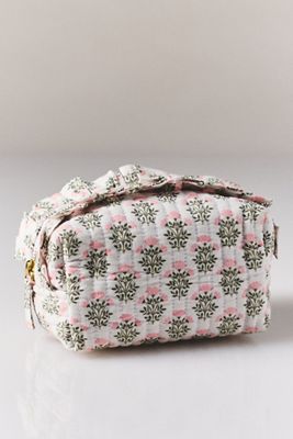 By Anthropologie Small Printed Cosmetic Bag