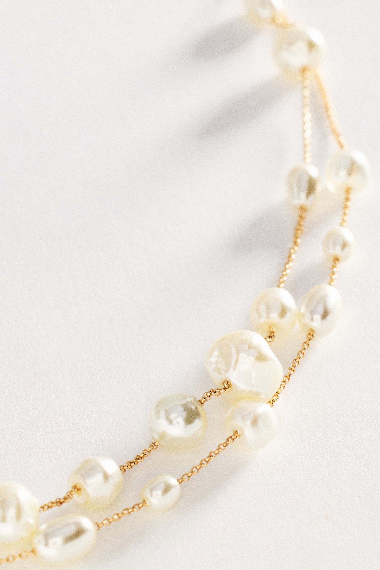 BaubleBar Blair Layered Pearl Necklace