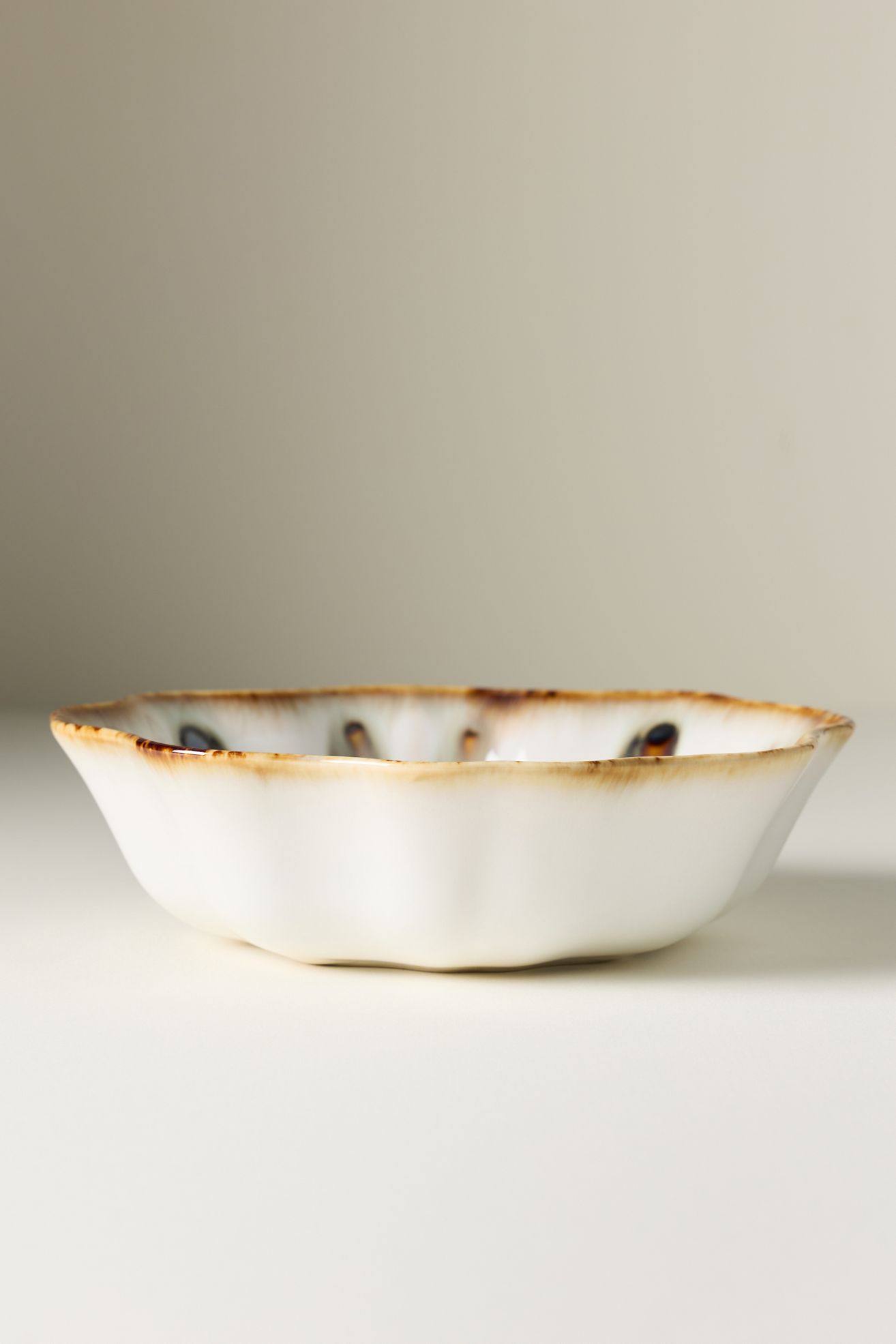 Blue Pheasant Amoria Small Serve Bowl, Set of 2 - Brown Pattern, Standard, Set Of 2
