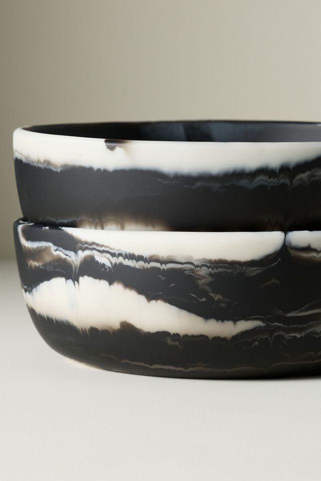 Blue Pheasant Hugo Resin Serve Bowl, Set of 2 #2