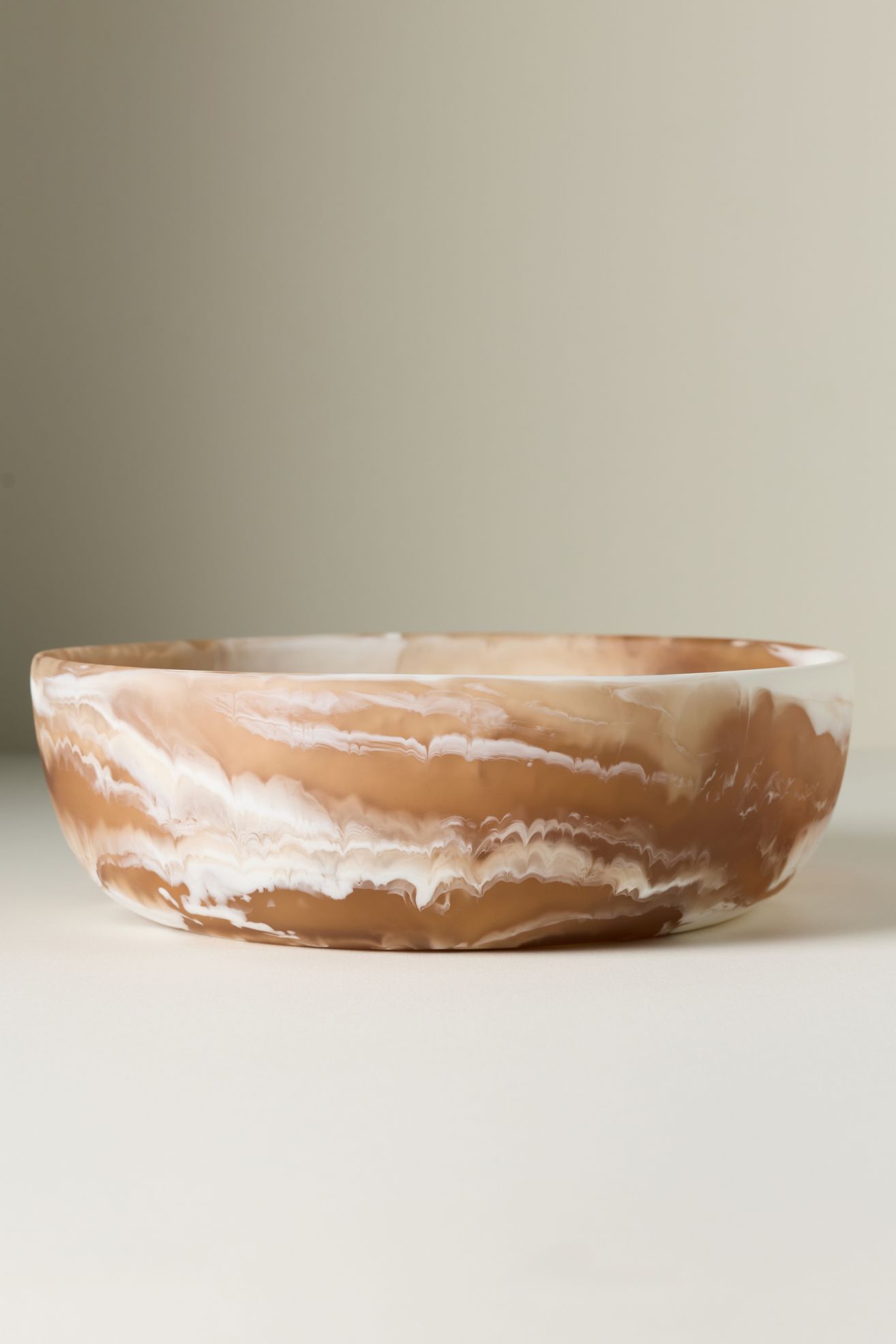 Blue Pheasant Hugo Resin Serve Bowl, Set of 2 - Brown, One Size
