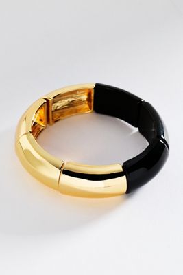 Two-Tone Stretch Bracelet