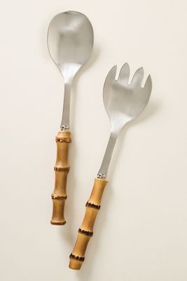 Blue Pheasant Zoya Serve Set, Set of 2