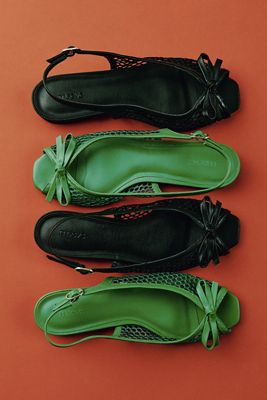 Maeve Mesh Slingback Flats