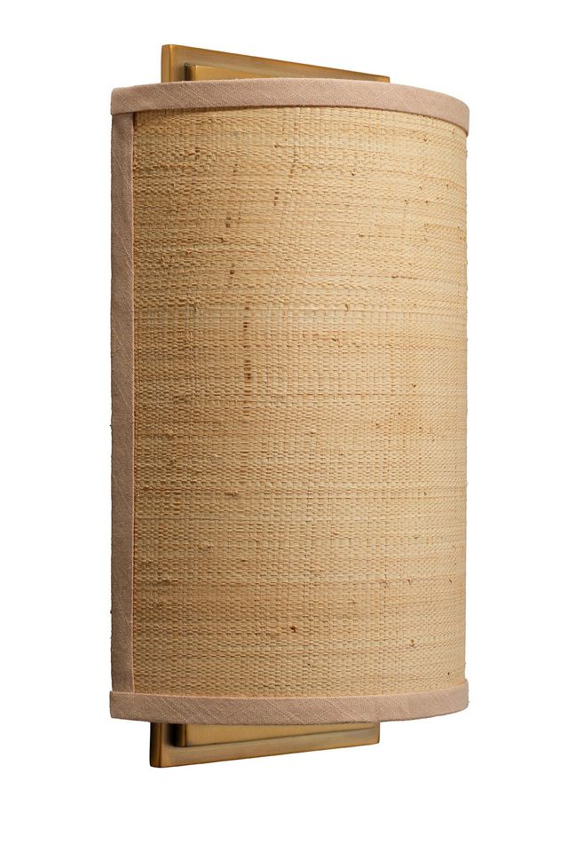 Riley Raffia Wall Sconce #2