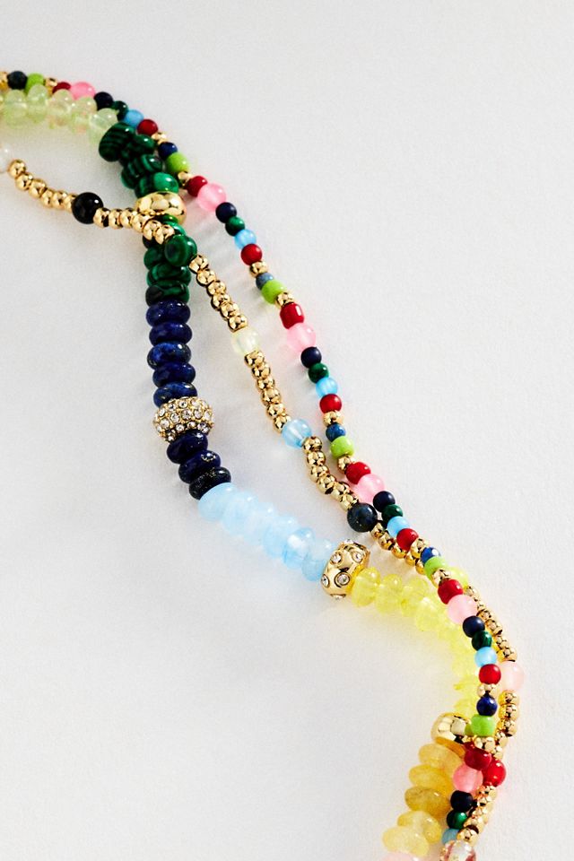 BaubleBar Rowan Semi-Precious Layered Bracelet #1