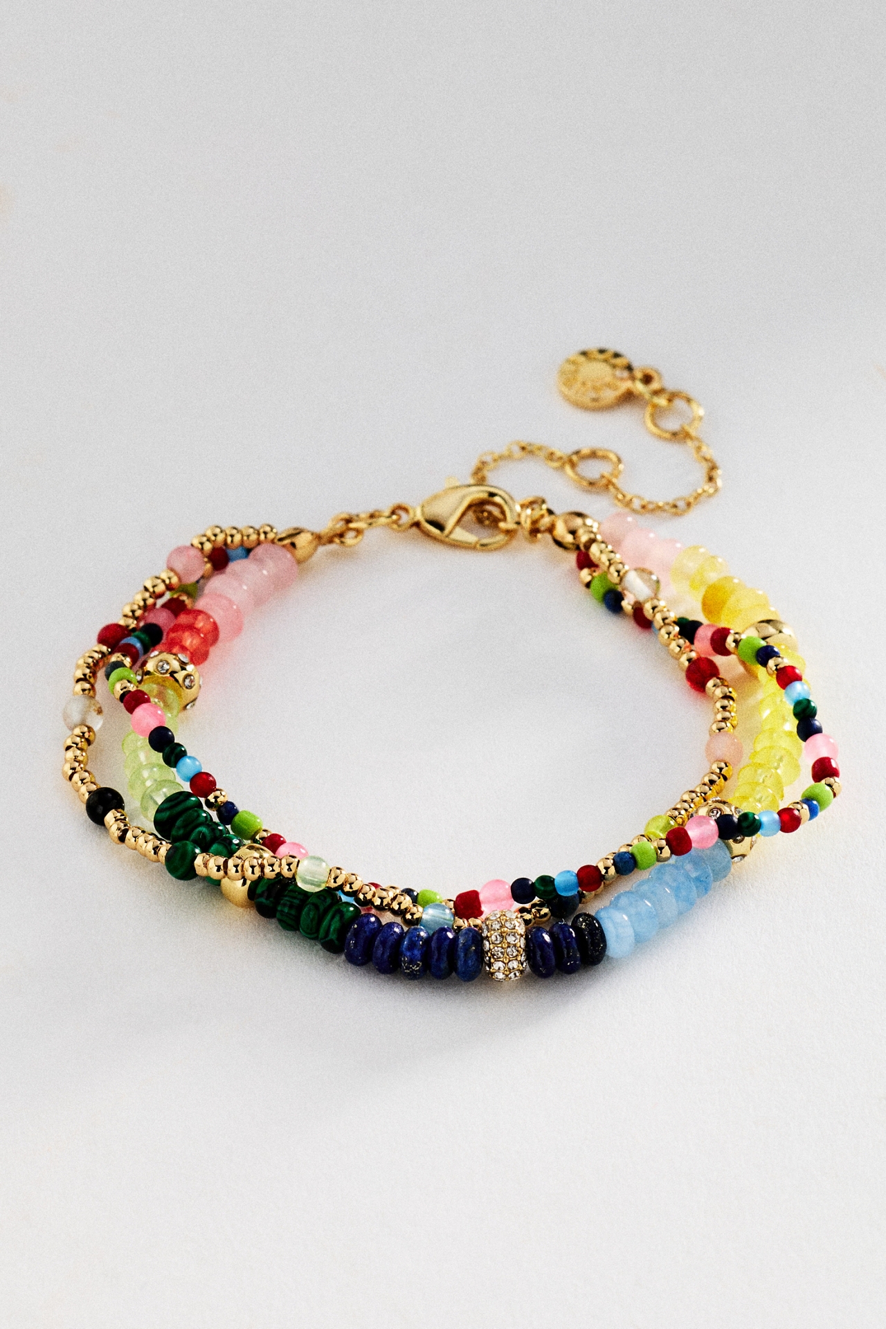 BaubleBar Rowan Semi-Precious Layered Bracelet