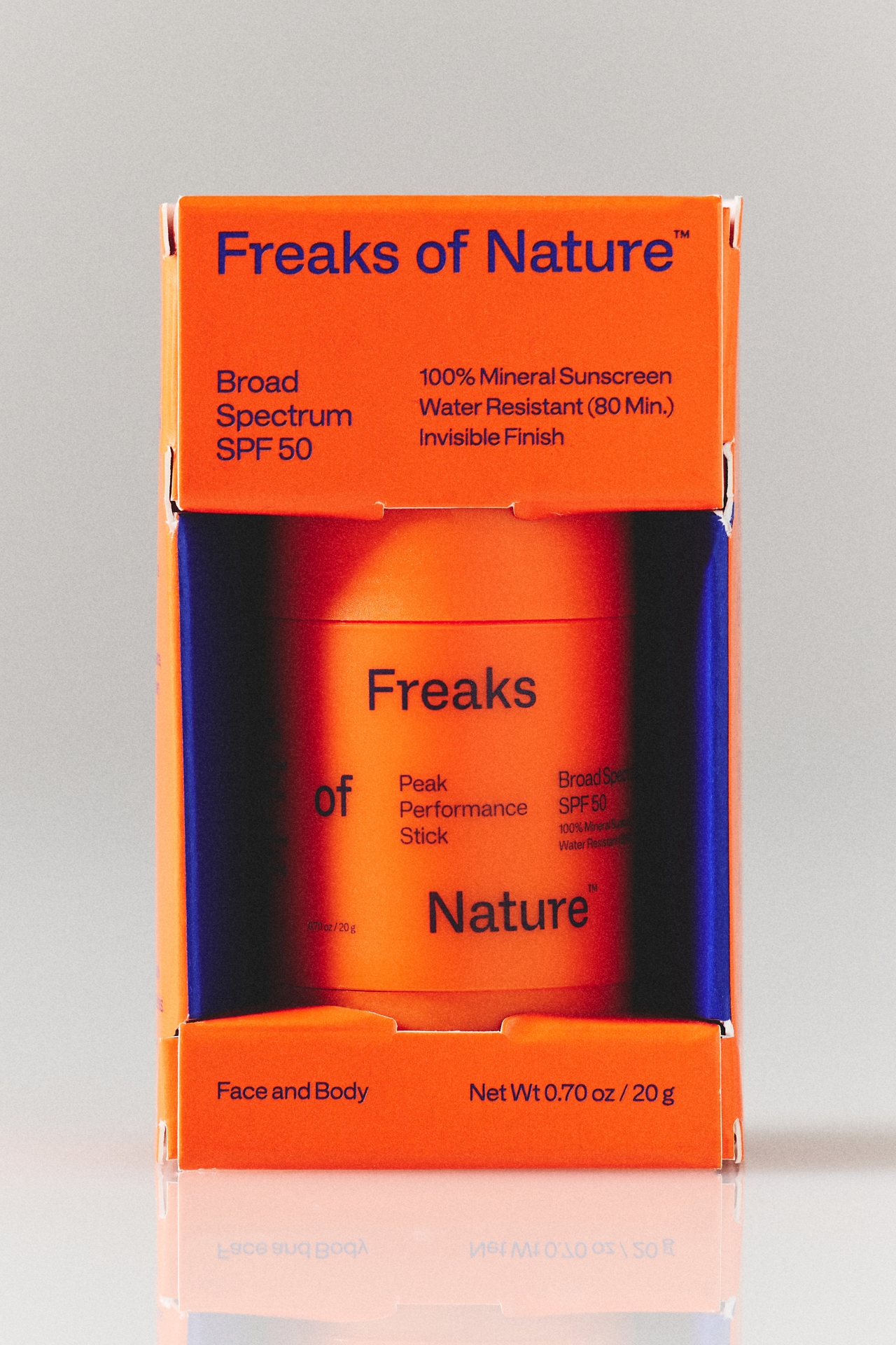 Freaks Of Nature SPF 50 Peak Performance Mineral Sunscreen Stick 